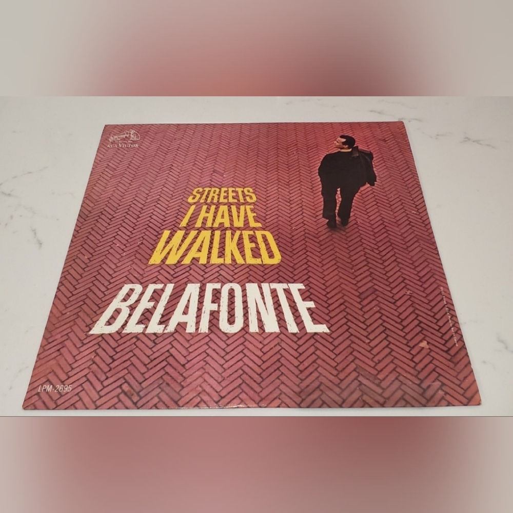 Harry Belafonte Streets I Have Walked Vinyl Record LP Capitol Records Vintage